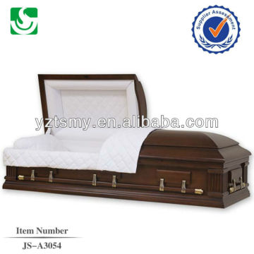 Premium American rose interior half couch coffins and caskets